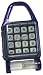Boggle Carabiner Mini Travel Game Keychain