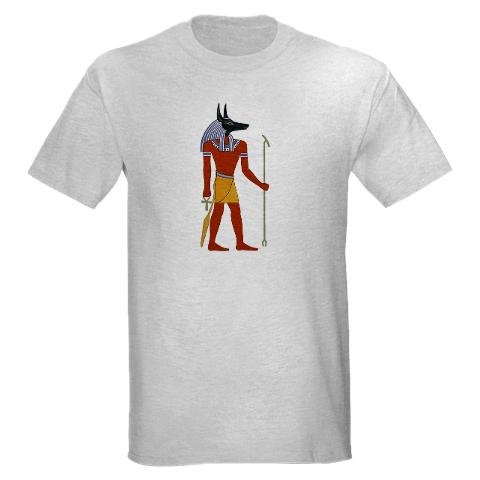 Anubis Standing Dog Light T-Shirt by CafePress
