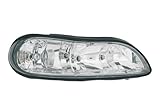 IMAGE OF New Replacement 1997-2003 Chevrolet Malibu & 1997-1999 Olds Cutlass Headlight Assembly Right Passenger Side with Light Bulb