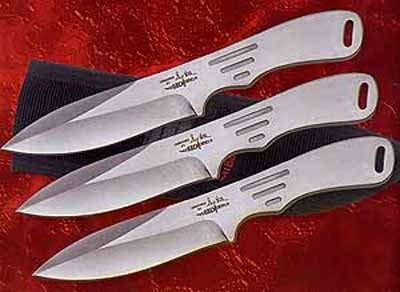 GH2011 - Hibben Generation 2 Large Triple Thrower Set w/Sheath