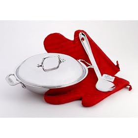 All-Clad Stainless All-Purpose Pan with Lid by All-Clad