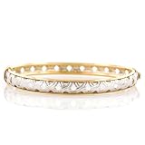 14K 7.5mm 2T Stamped Bangle - 7.5