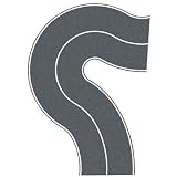 Noch H0-Universalkurve Landstraße Grau, 2 Stü