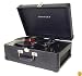 Crosley CR49 Traveler Portable Turntable, Black