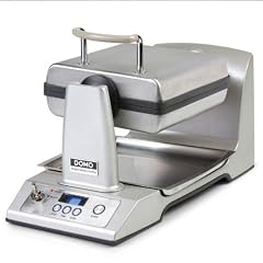 DOMO rotierendes Edelstahl-Waffeleisen DO9043W