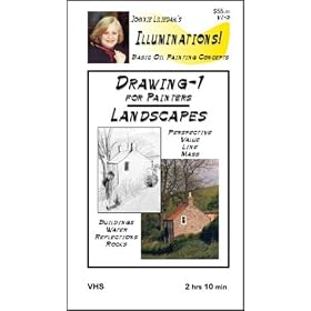 Drawing-1 for Painters, Landscapes, Illuminations! Series, Basic Oil Painting Concepts [VHS]