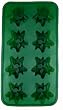 SiliconeZone Stars Ice Cube/Chocolate Mold, Green