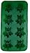 SiliconeZone Stars Ice Cube/Chocolate Mold, Green