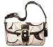 Coach Signature Tonal Field Pocket Shoulder Bag 12194 Brown