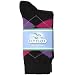 Fly Flot Ladies Black Mix and Plain Grey 2 Pack Socks