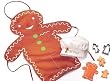 Russ "Ginger In The Kitchen" 4-Piece Apron, Chef Hat & Cookie Cutter Set