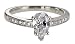 Platinum Pear Cut Diamond Ring (GIA Certified 1 ct, D Color, SI1 Clarity), Size 6