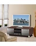 Nexera Brooklyn Wood Plasma,LCD TV Stand in Rich Espresso