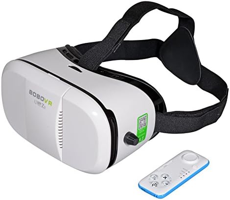 Likesme 3D VR Virtual Reality Headset Glasses with Wireless Bluetooth Remote Gamepad Controller