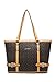 Yuanse Yuanse Dongkuan Shoulder Tide Tote Bag Simple Wild Female Bag Ladies Handbag Shopping Bags-y010(Black)