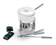 Paderno World  Cuisine 4 3/8 Inch Chocolate Fondue Set