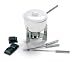 Paderno World  Cuisine 4 3/8 Inch Chocolate Fondue Set