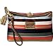 Coach Legacy Stripe Capacity Wristlet Case Bag 41758