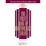 The First Book of Baritone/Bass Solos: Book/CD package