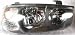 01-03 HYUNDAI ELANTRA HEADLIGHT RH (PASSENGER SIDE) (2001 01 2002 02 2003 03) 20-6047-00 921022D150