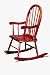 Bowback Child Rocking Chair in Cherry Finish By Storkcraft Baby Furniture