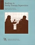 Readings in Family Therapy Supervision: American Association for Marriage and Family Therapy 9781931846028: Readings in Family Therapy Supervision