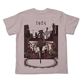 初音ミク 1925 1925シルエットTシャツ モーブ サイズ：M