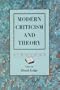 Modern Criticism and Theory: A Reader