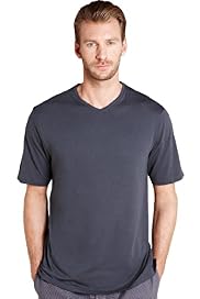 Autograph V-Neck Pyjama T-Shirt with Modal