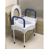 `Tall-Ette Elevated Toilet w/Legs X-Wide 300 lb. Alum