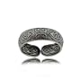 Toe Ring Sterling Silver Antiqued Ladies Adjustable New