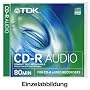 TDK 10 pk Recordable Cd (80 Mins)