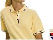 Willow Pointe Ladies' Box Pique Polo with Tri-color Collar (232)