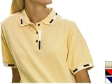 Willow Pointe Ladies' Box Pique Polo with Tri-color Collar (232)