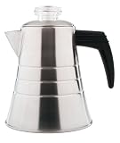 Copco Retro 6-Cup Stainless Steel Stovetop Percolator