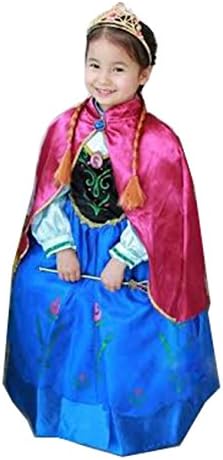 Inspired Anna Costume Dress with Bracelet for Mom