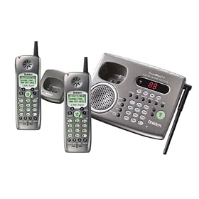 Uniden TRU-4485-2 2.4 GHz DSS Cordless Phone with Call Waiting, Digital Answering System, and Speakerphone