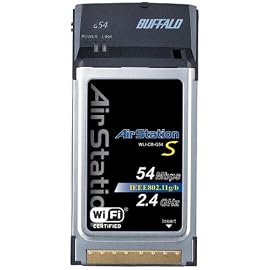 BUFFALO AirStation11g IEEE802.11g/b CardBus用無線LANカード 10枚セット WLI-CB10B-G54S