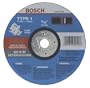 Bosch CC1M700 7-Inch by 1/8-Inch A24R-BF Grit Metal Cutting Abrasive Wheel with 5/8-Inch and Diamond Knockout Arbor, 25 Pack