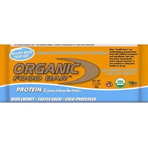 Organic Food Bar Protein, 12 Count