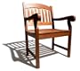 Strathwood Mercer Collection Mala Hardwood Arm Chair