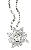 Kenneth Jay Lane Women's KJ213-SL Silver-Tone Maltese Cross Pendant