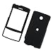 HTC Touch Diamond Sprint CDMA Rubberized Snap On Protector Hard Case Leather Paint Cover Black