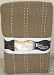 NEW BROWN 3 SEATER SOFA BED SETTEE THROW 225cm x 250cm DOTS DESIGN Image