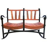 Teak Wood Double Rockdale Rocker