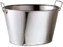 Steeltek Stainless Steel Oval Party Tub