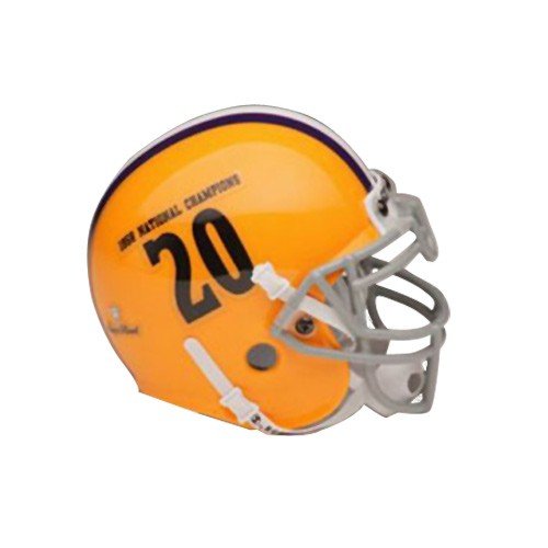 Buy Schutt LSU Tigers 1958 National Champions Authentic Mini Helmet by Football Fanatics