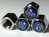 Black SUBARU Anti-theft Car Wheel Tire Valve Stem Caps Black SUBARU Anti-theft Car Wheel Tire Valve Stem Caps