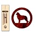 image 10 - Belgian Sheepdog Wind Chimes XSMALL Bronze