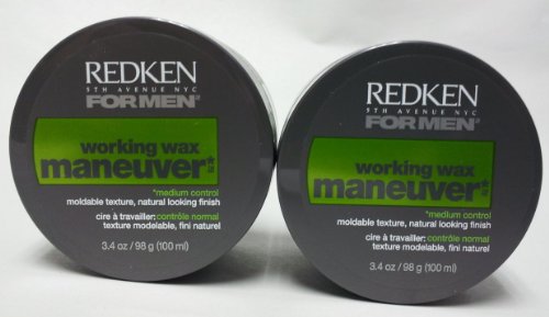 Redken Maneuver Working Wax 3.4 Oz. Pack of 2